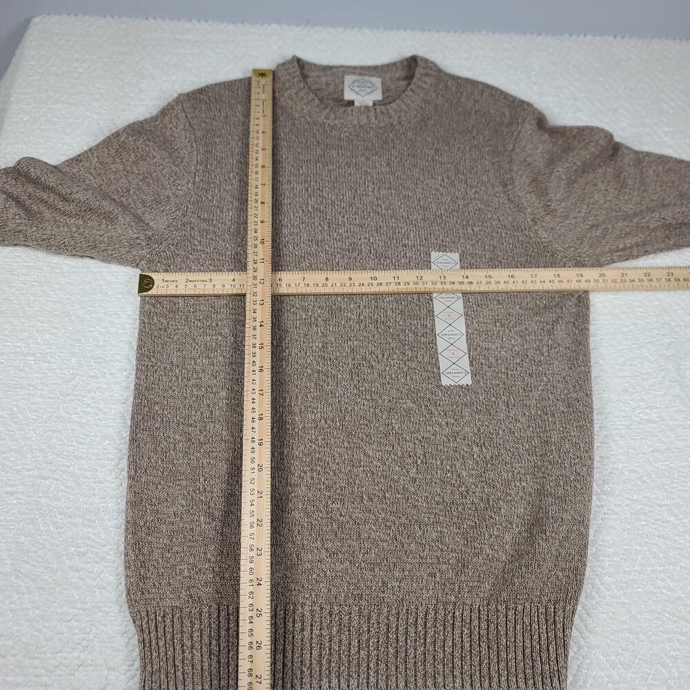 St Johns Bay Nautical Fisherman blue men's sweater size S Gorpcore Office - Picture 3 of 7